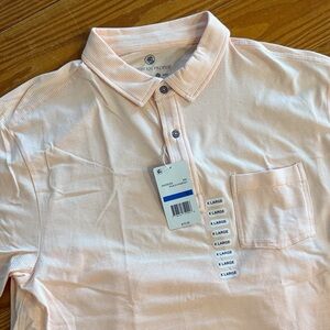 Southern Proper Light Pink Polo Shirt